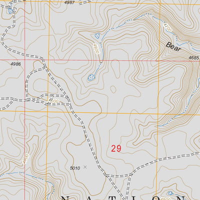 US Forest Service - Topo Furnish Canyon East, CO FSTopo Legacy digital map