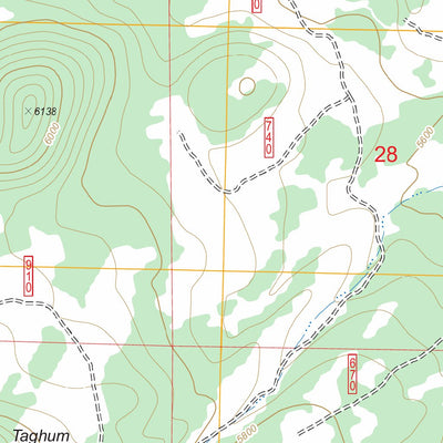US Forest Service - Topo Fuzztail Butte, OR FSTopo Legacy digital map