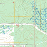 US Forest Service - Topo Gaastra, MI - WI FSTopo Legacy digital map
