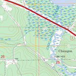 US Forest Service - Topo Gaastra, MI - WI FSTopo Legacy digital map