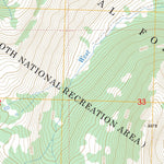 US Forest Service - Topo Galena, ID FSTopo Legacy digital map