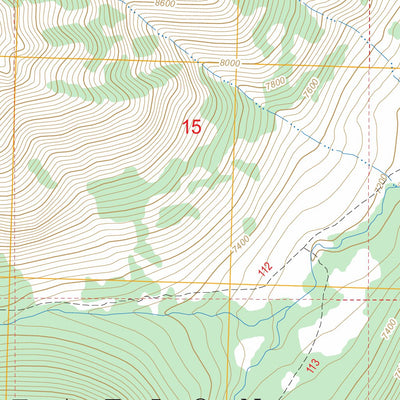 US Forest Service - Topo Galena Peak, ID FSTopo Legacy digital map