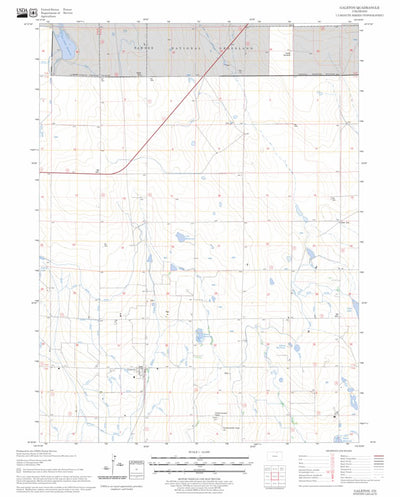 US Forest Service - Topo Galeton, CO FSTopo Legacy digital map