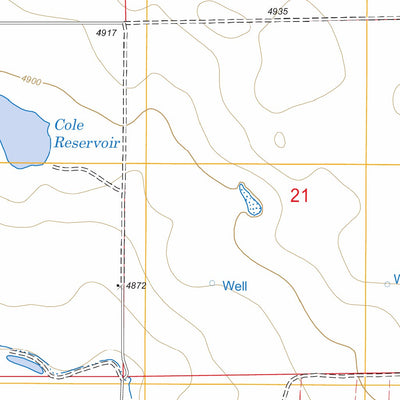 US Forest Service - Topo Galeton, CO FSTopo Legacy digital map