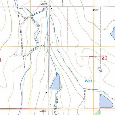 US Forest Service - Topo Galeton, CO FSTopo Legacy digital map