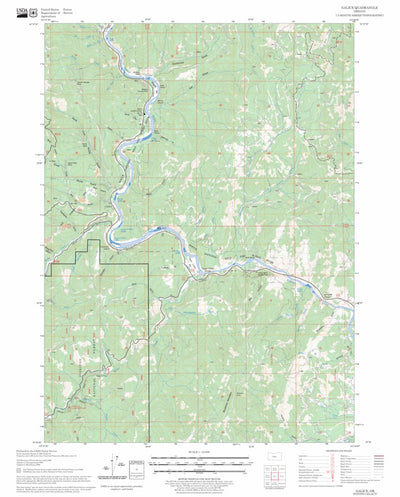 US Forest Service - Topo Galice, OR FSTopo Legacy digital map