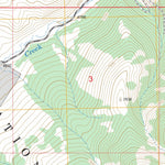 US Forest Service - Topo Gallagher Gulch, MT - ID FSTopo Legacy digital map