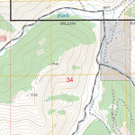 US Forest Service - Topo Gallagher Gulch, MT - ID FSTopo Legacy digital map