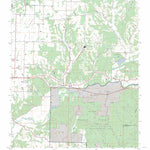 US Forest Service - Topo Gallatin, AR FSTopo Legacy digital map