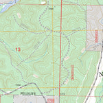 US Forest Service - Topo Gallatin, AR FSTopo Legacy digital map