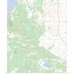 US Forest Service - Topo Gallatin Peak, CA FSTopo Legacy digital map