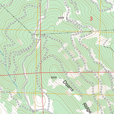 US Forest Service - Topo Gallatin Peak, CA FSTopo Legacy digital map