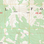 US Forest Service - Topo Gallatin Peak, MT FSTopo Legacy digital map