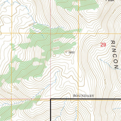 US Forest Service - Topo Galleta Flat West, AZ FSTopo Legacy digital map