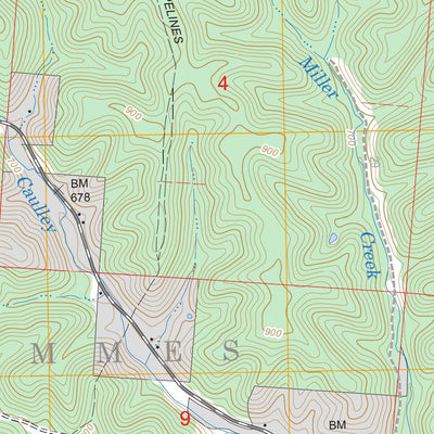 US Forest Service - Topo Gallia, OH FSTopo Legacy digital map