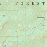 US Forest Service - Topo Gamma Peak, WA FSTopo Legacy digital map