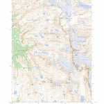 US Forest Service - Topo Gannett Peak, WY FSTopo Legacy digital map