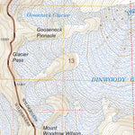 US Forest Service - Topo Gannett Peak, WY FSTopo Legacy digital map