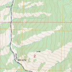 US Forest Service - Topo Gant Mountain, ID FSTopo Legacy digital map