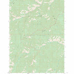 US Forest Service - Topo Gant Ridge, ID FSTopo Legacy digital map