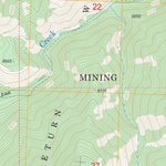 US Forest Service - Topo Gant Ridge, ID FSTopo Legacy digital map