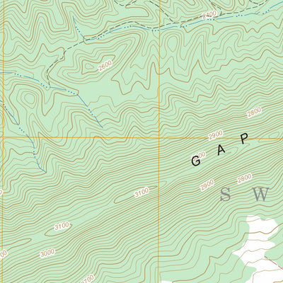 US Forest Service - Topo Gap Mills, WV FSTopo Legacy digital map