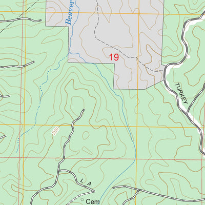 US Forest Service - Topo Garden City, MS FSTopo Legacy digital map