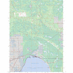 US Forest Service - Topo Garden Corners, MI FSTopo Legacy digital map