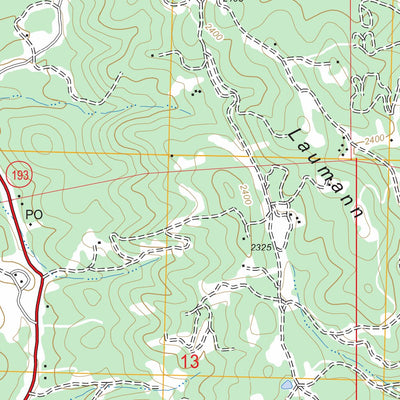 US Forest Service - Topo Garden Valley, CA FSTopo Legacy digital map