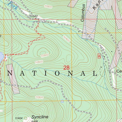 US Forest Service - Topo Garfield, CO FSTopo Legacy digital map