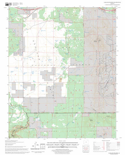 US Forest Service - Topo Garland Prairie, AZ FSTopo Legacy digital map