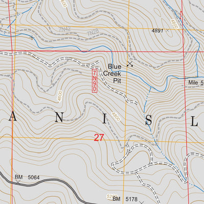 US Forest Service - Topo Garnet Hill, CA FSTopo Legacy digital map