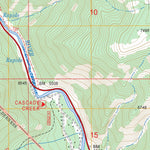 US Forest Service - Topo Garnet Mountain, MT FSTopo Legacy digital map