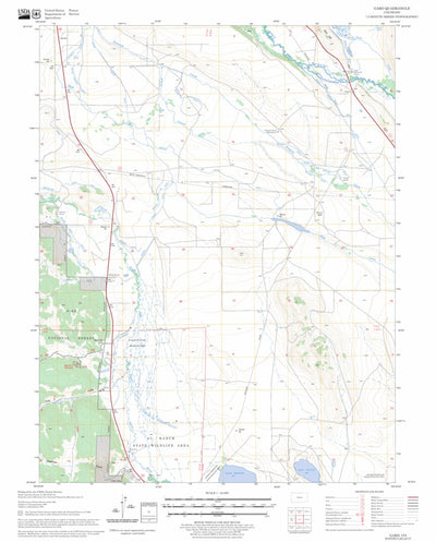 US Forest Service - Topo Garo, CO FSTopo Legacy digital map
