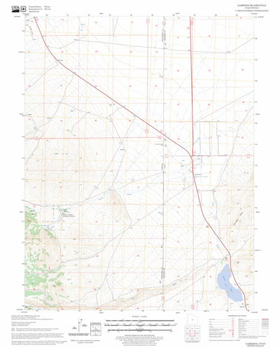 US Forest Service - Topo Garrison, UT - NV FSTopo Legacy digital map
