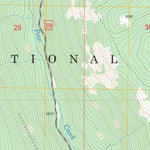 US Forest Service - Topo Garver Mountain, MT FSTopo Legacy digital map