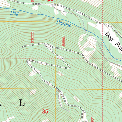 US Forest Service - Topo Garwood Butte, OR FSTopo Legacy digital map
