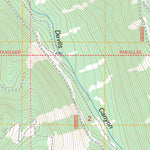 US Forest Service - Topo Garwood Butte, OR FSTopo Legacy digital map