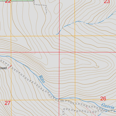 US Forest Service - Topo Gascon, NM FSTopo Legacy digital map