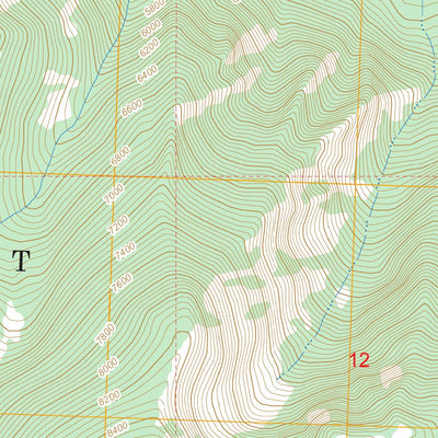 US Forest Service - Topo Gash Point, MT - ID FSTopo Legacy digital map