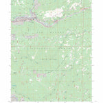 US Forest Service - Topo Gasquet, CA FSTopo Legacy digital map