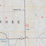US Forest Service - Topo Gatehook Spring, CO FSTopo Legacy digital map