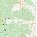 US Forest Service - Topo Gates Park, MT FSTopo Legacy digital map
