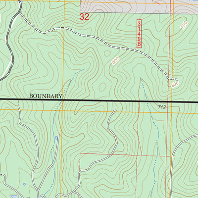 US Forest Service - Topo Gatewood, MO FSTopo Legacy digital map