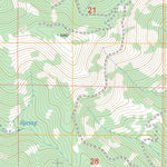 US Forest Service - Topo Gazelle Mountain, CA FSTopo Legacy digital map