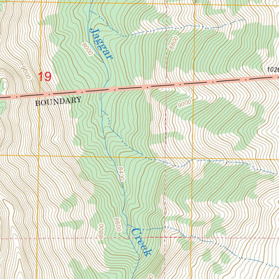 US Forest Service - Topo Geers Point, WY FSTopo Legacy digital map