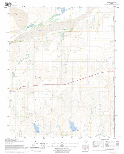 US Forest Service - Topo Gem, TX FSTopo Legacy digital map