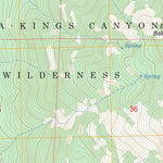 US Forest Service - Topo General Grant Grove, CA FSTopo Legacy digital map