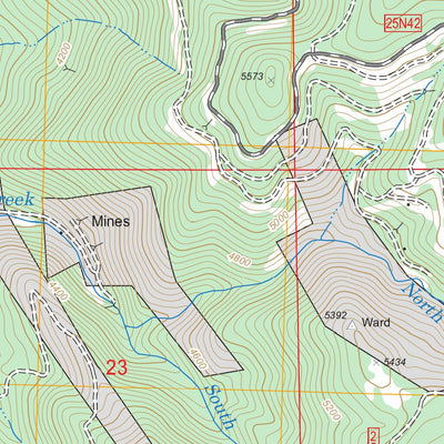 US Forest Service - Topo Genesee Valley, CA FSTopo Legacy digital map