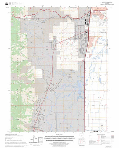 US Forest Service - Topo Genoa, NV FSTopo Legacy digital map